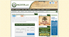 Desktop Screenshot of ancestor.com